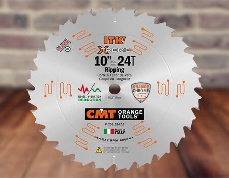 CMT 250.024.10 ITK XTreme Industrial Rip Saw Blade