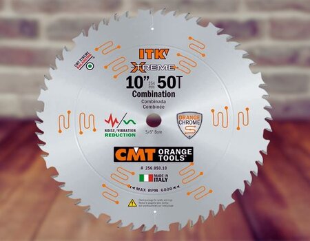CMT 256.050.10 ITK XTreme Industrial Combination Saw Blade
